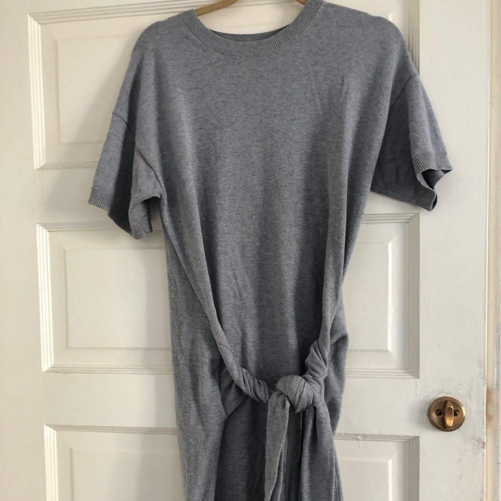 Vince Grey Sweater Dress Small